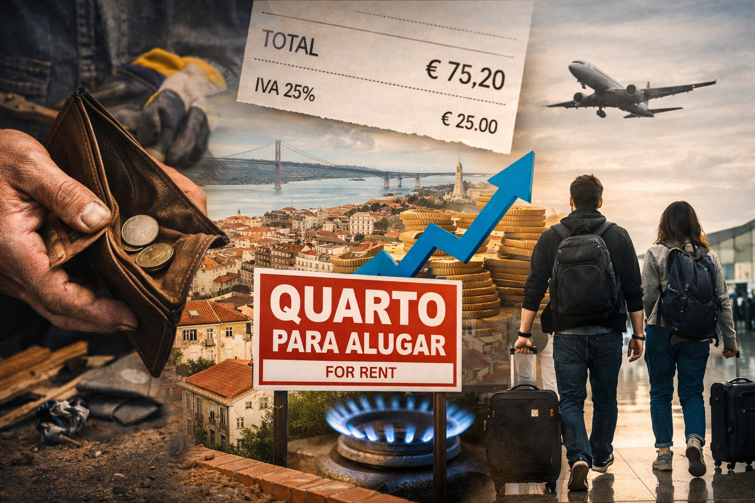 🇵🇹 €50 Is Not a Raise. It Is a Warning.The Cost of Living Is Rising Faster Than Wages